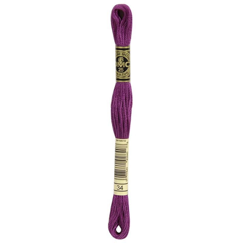 DMC Mouline Special Six-Strand Embroidery Floss 34 yarn by YarnPark