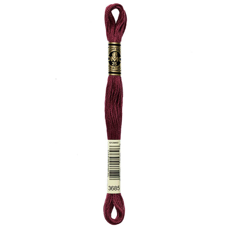 DMC Mouline Special Six-Strand Embroidery Floss 3685 yarn by YarnPark