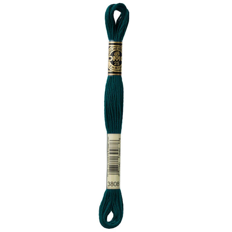 DMC Mouline Special Six-Strand Embroidery Floss 3808 yarn by YarnPark