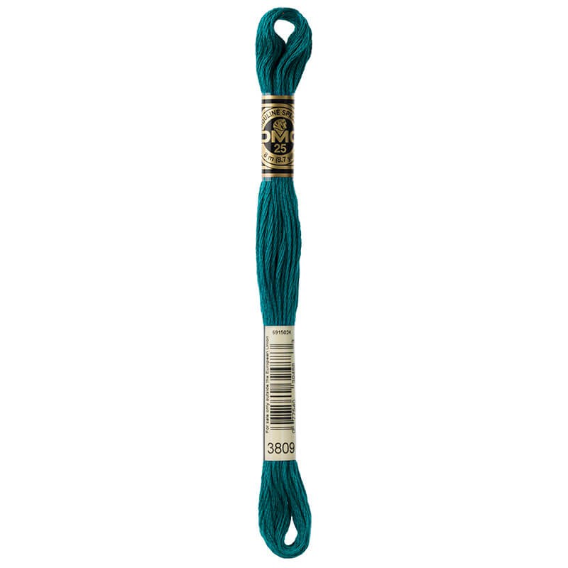DMC Mouline Special Six-Strand Embroidery Floss 3809 yarn by YarnPark
