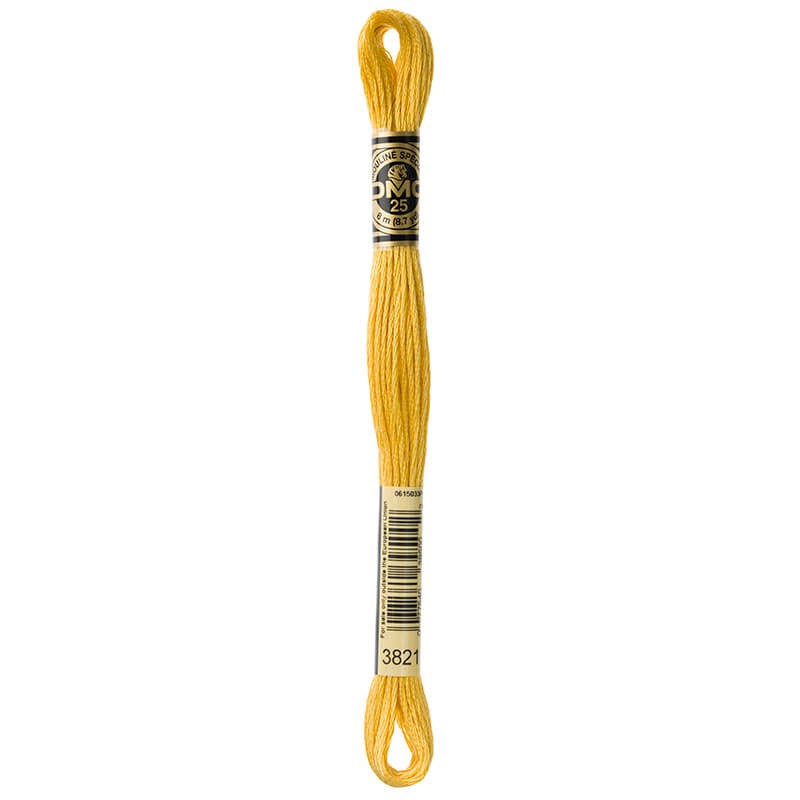 DMC Mouline Special Six-Strand Embroidery Floss 3821 yarn by YarnPark