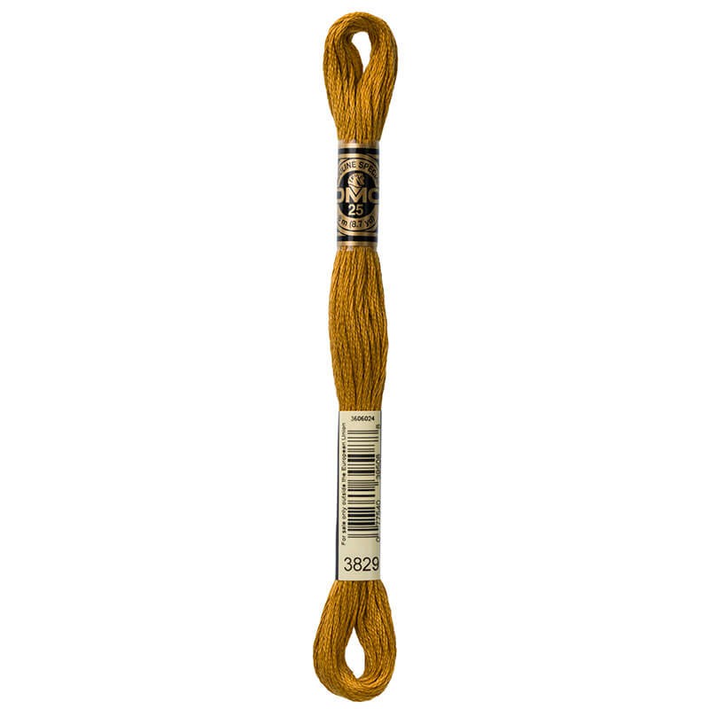 DMC Mouline Special Six-Strand Embroidery Floss 3829 yarn by YarnPark