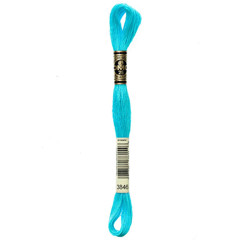 DMC Mouline Special Six-Strand Embroidery Floss 3846 yarn by YarnPark
