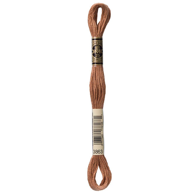 DMC Mouline Special Six-Strand Embroidery Floss 3863 yarn by YarnPark
