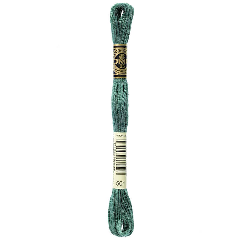 DMC Mouline Special Six-Strand Embroidery Floss 501 yarn by YarnPark