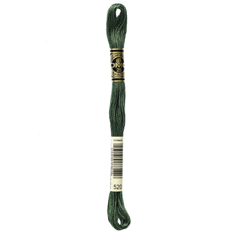 DMC Mouline Special Six-Strand Embroidery Floss 520 yarn by YarnPark