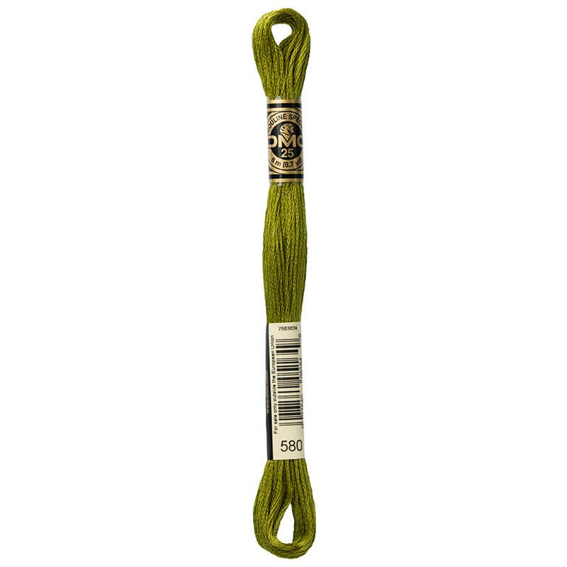 DMC Mouline Special Six-Strand Embroidery Floss 580 yarn by YarnPark