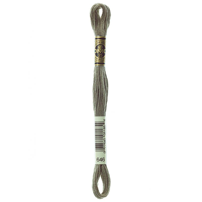 DMC Mouline Special Six-Strand Embroidery Floss 646 yarn by YarnPark