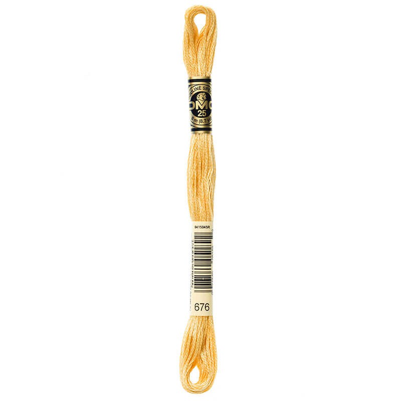 DMC Mouline Special Six-Strand Embroidery Floss 676 yarn by YarnPark