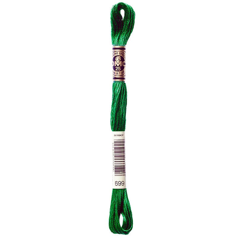 DMC Mouline Special Six-Strand Embroidery Floss 699 yarn by YarnPark
