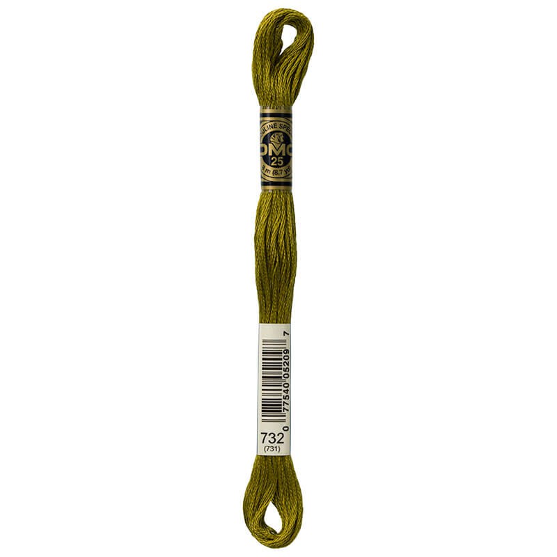 DMC Mouline Special Six-Strand Embroidery Floss 732 yarn by YarnPark
