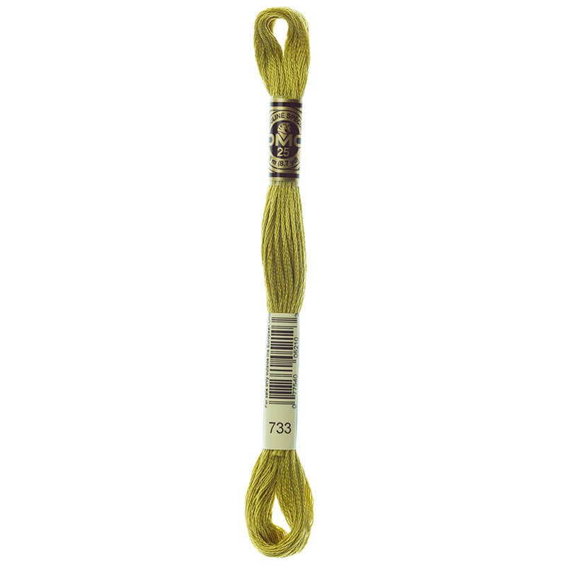 DMC Mouline Special Six-Strand Embroidery Floss 733 yarn by YarnPark