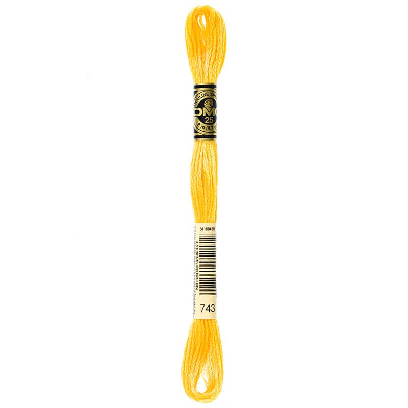 DMC Mouline Special Six-Strand Embroidery Floss 743 yarn by YarnPark