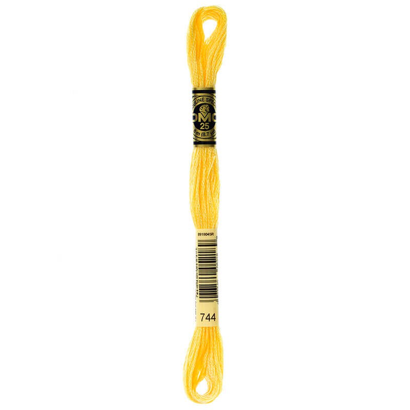 DMC Mouline Special Six-Strand Embroidery Floss 744 yarn by YarnPark