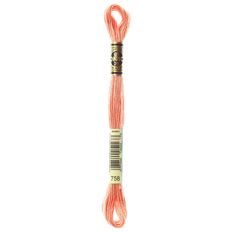 DMC Mouline Special Six-Strand Embroidery Floss 758 yarn by YarnPark