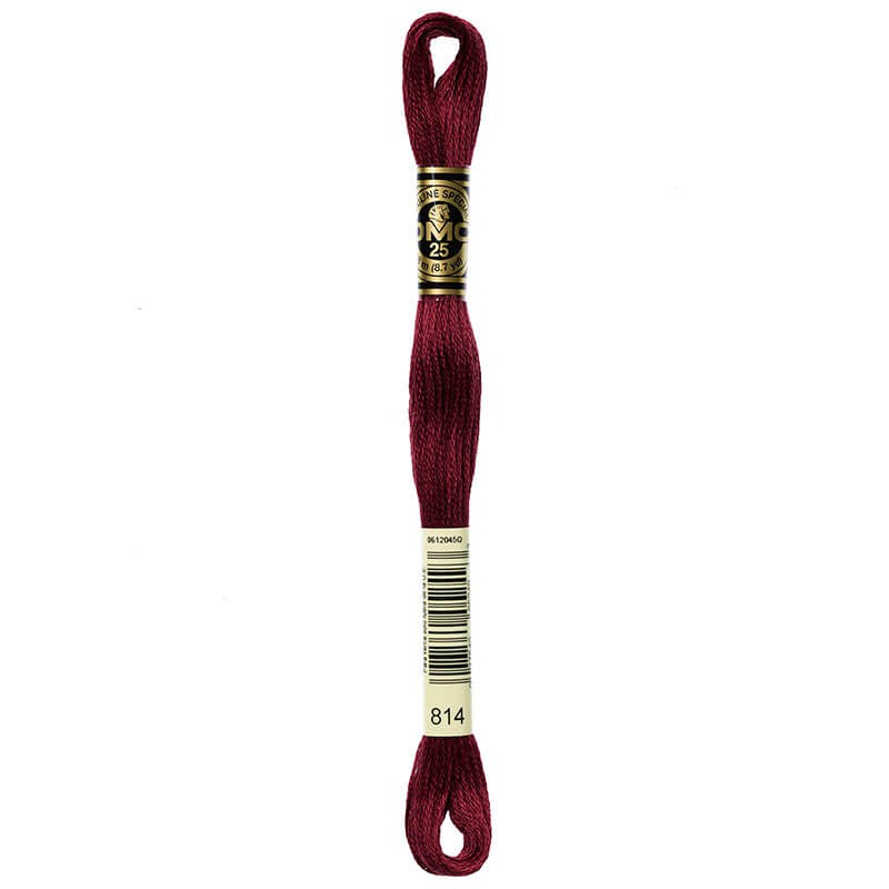 DMC Mouline Special Six-Strand Embroidery Floss 814 yarn by YarnPark