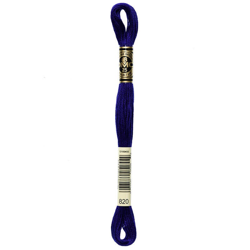 DMC Mouline Special Six-Strand Embroidery Floss 820 yarn by YarnPark