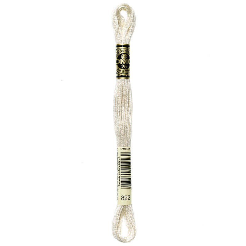 DMC Mouline Special Six-Strand Embroidery Floss 822 yarn by YarnPark