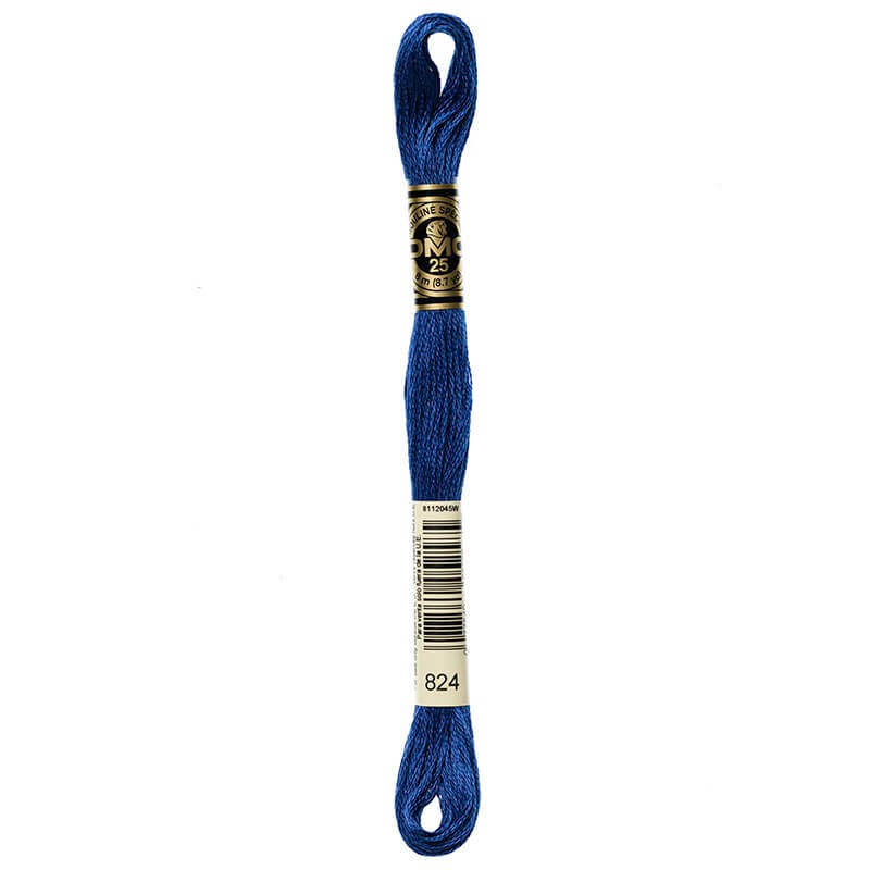 DMC Mouline Special Six-Strand Embroidery Floss 824 yarn by YarnPark