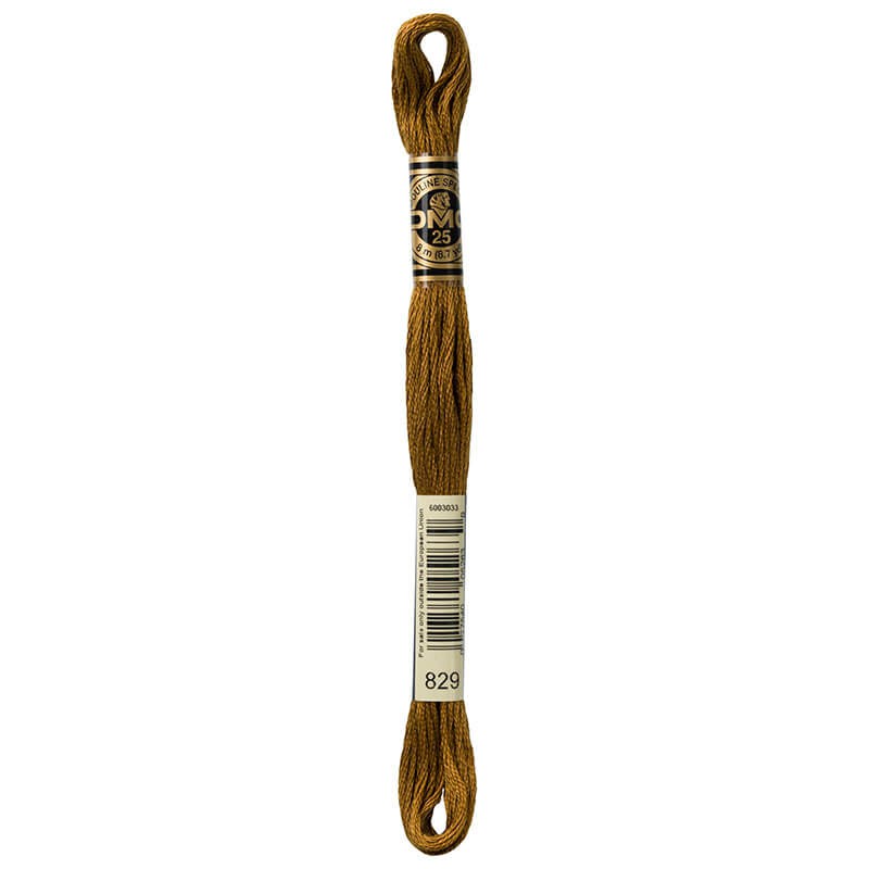 DMC Mouline Special Six-Strand Embroidery Floss 829 yarn by YarnPark