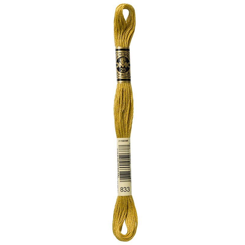 DMC Mouline Special Six-Strand Embroidery Floss 833 yarn by YarnPark