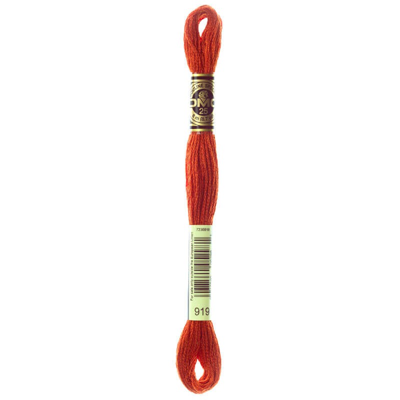 DMC Mouline Special Six-Strand Embroidery Floss 919 yarn by YarnPark