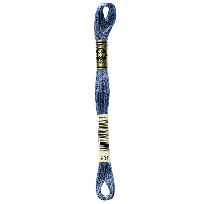 DMC Mouline Special Six-Strand Embroidery Floss 931 yarn by YarnPark