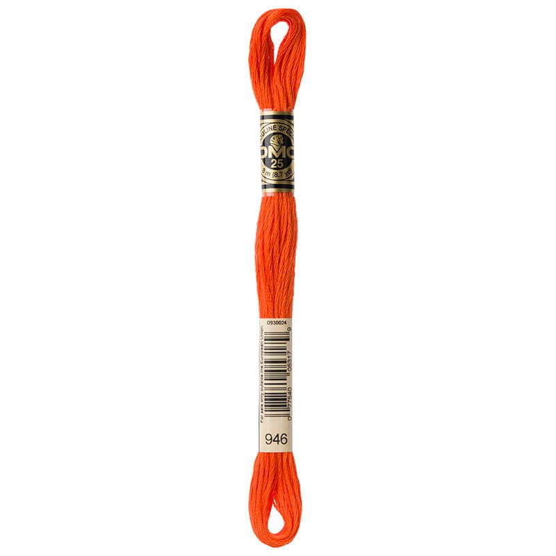 DMC Mouline Special Six-Strand Embroidery Floss 946 yarn by YarnPark