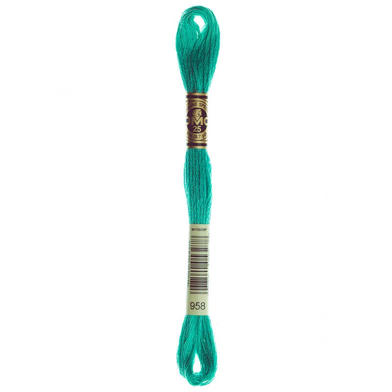 DMC Mouline Special Six-Strand Embroidery Floss 958 yarn by YarnPark