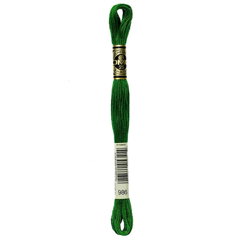 DMC Mouline Special Six-Strand Embroidery Floss 986 yarn by YarnPark