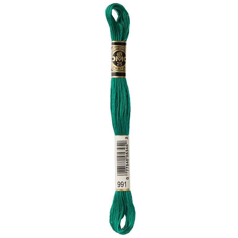 DMC Mouline Special Six-Strand Embroidery Floss 991 yarn by YarnPark