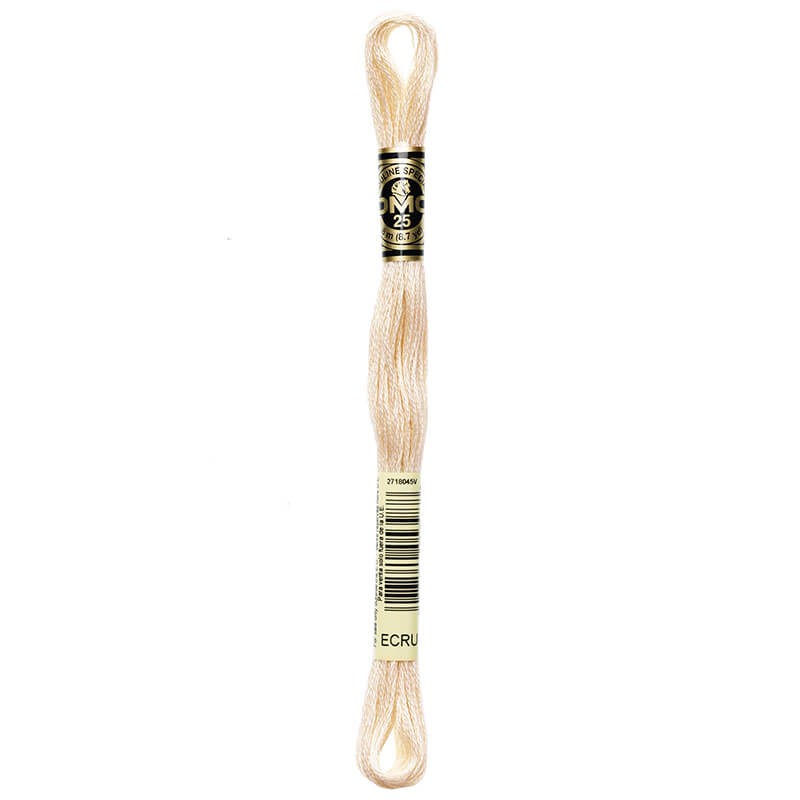 DMC Mouline Special Six-Strand Embroidery Floss Ecru yarn by YarnPark