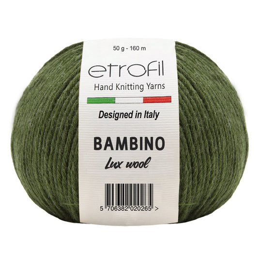 Etrofil Bambino Lux Wool 70408 yarn by YarnPark