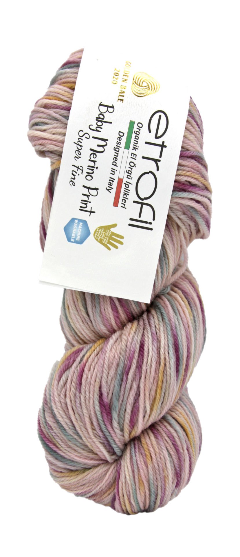 Etrofil Organic Baby Merino Print SE466 yarn by YarnPark