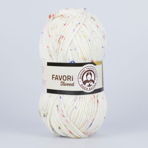 Madame Tricote Paris Favori Tweed 005C Speckled Yarn by YarnPark