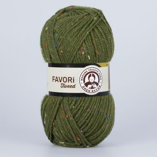 Madame Tricote Paris Favori Tweed 077A Speckled Yarn by YarnPark