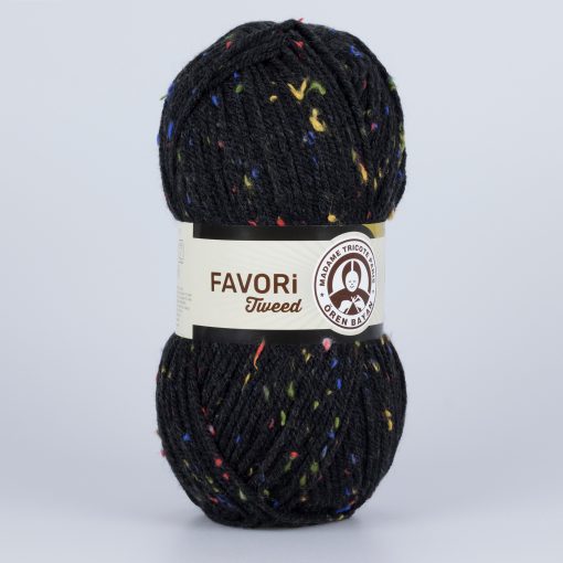 Madame Tricote Paris Favori Tweed 999C Speckled Yarn by YarnPark