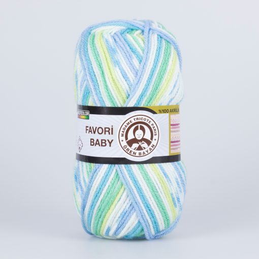 Madame Tricote Paris Favori Baby 662 Soft Acrylic Yarn by YarnPark