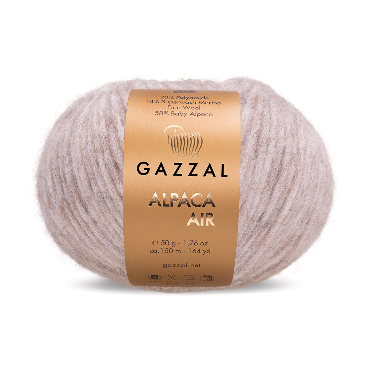 Gazzal Alpaca Air 72 yarn by YarnPark