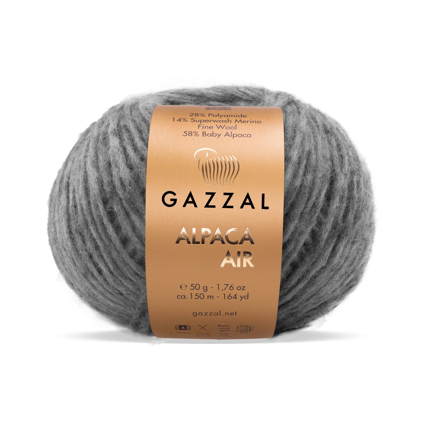 Gazzal Alpaca Air 81 yarn by YarnPark