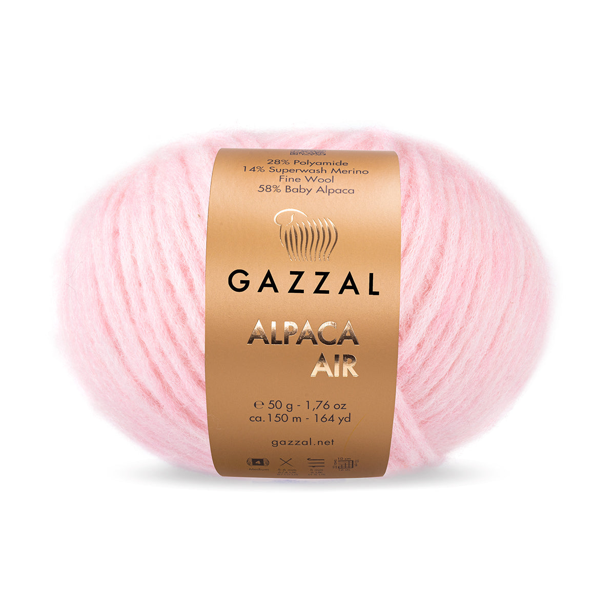 Gazzal Alpaca Air 83 yarn by YarnPark