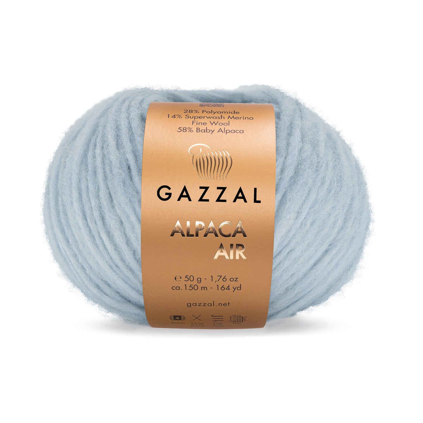 Gazzal Alpaca Air 84 yarn by YarnPark