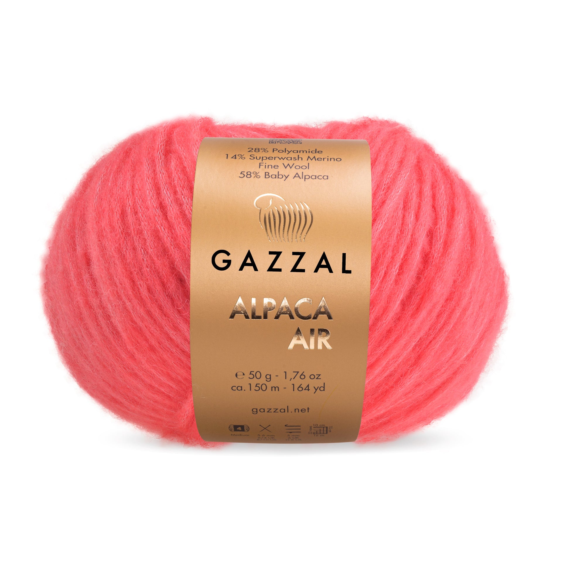 Gazzal Alpaca Air 87 yarn by YarnPark