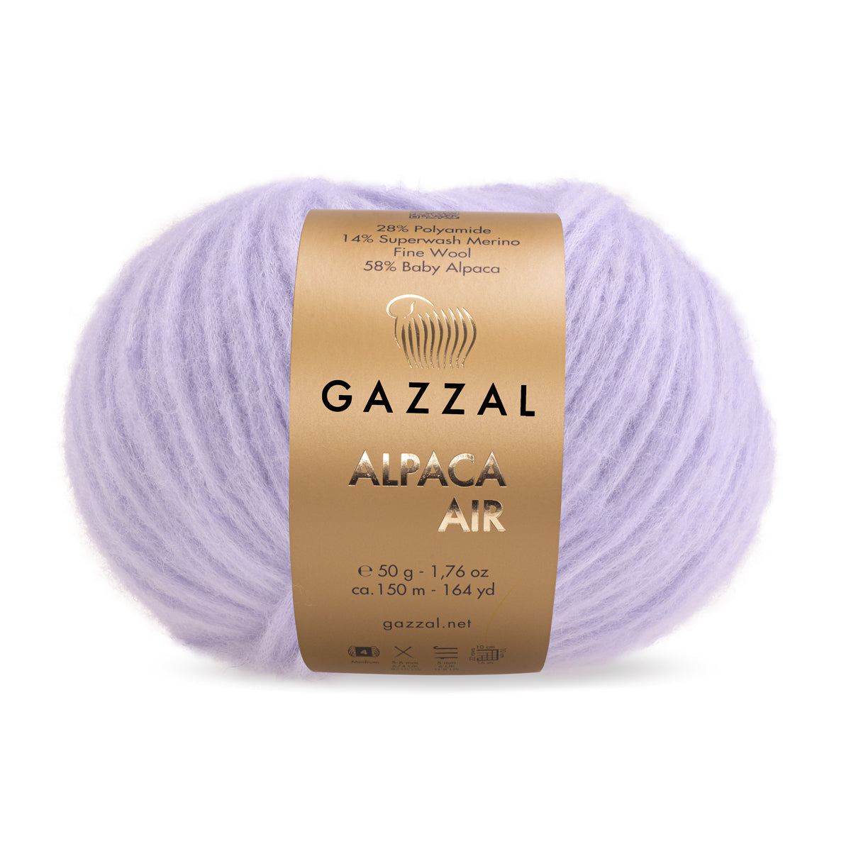 Gazzal Alpaca Air 88 yarn by YarnPark