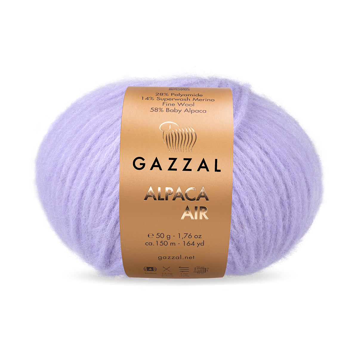 Gazzal Alpaca Air 89 yarn by YarnPark