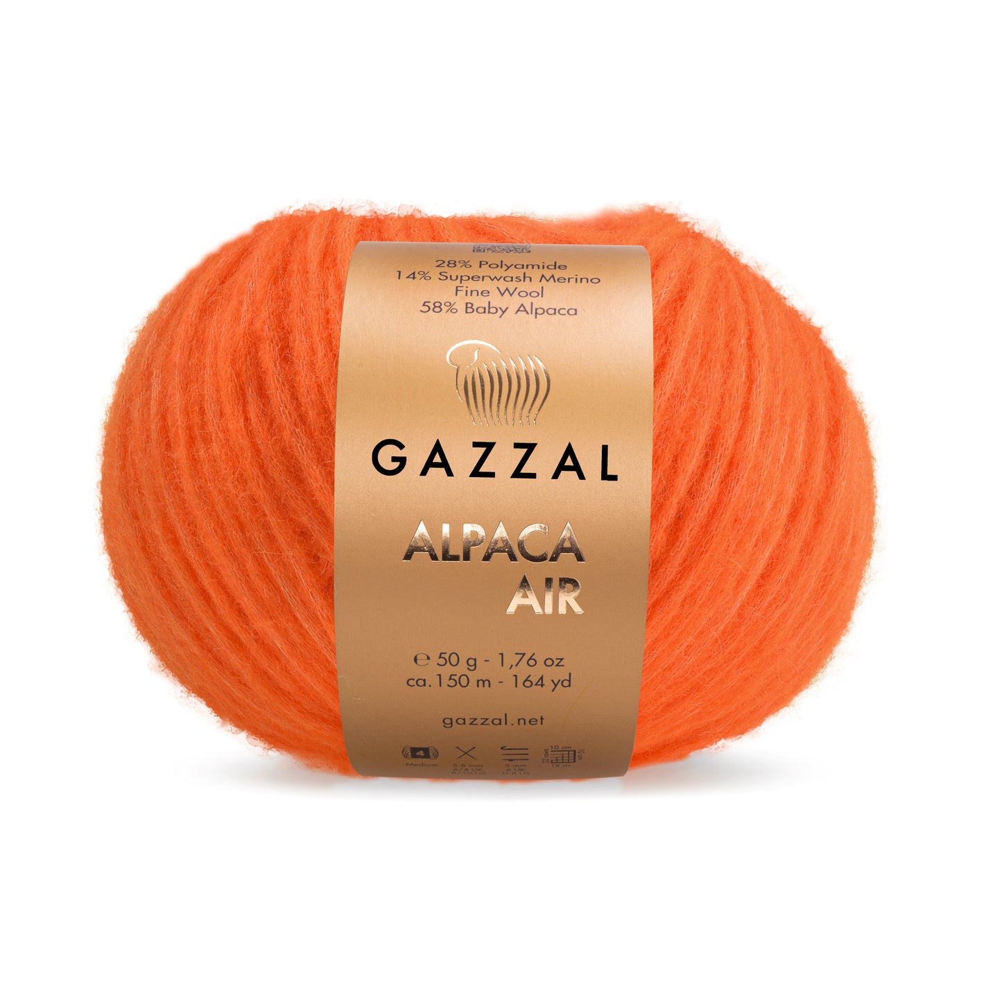 Gazzal Alpaca Air 93 yarn by YarnPark