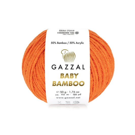 Gazzal Baby Bamboo 95202 yarn by YarnPark