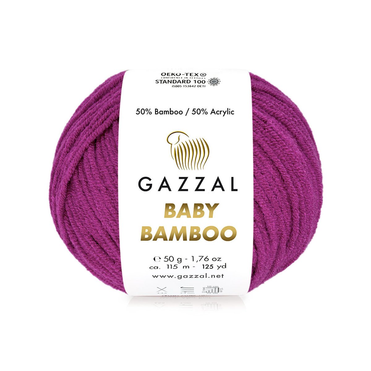 Gazzal Baby Bamboo 95203 yarn by YarnPark