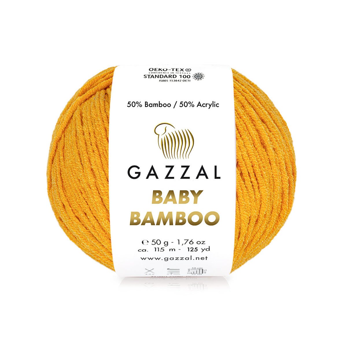 Gazzal Baby Bamboo 95205 yarn by YarnPark