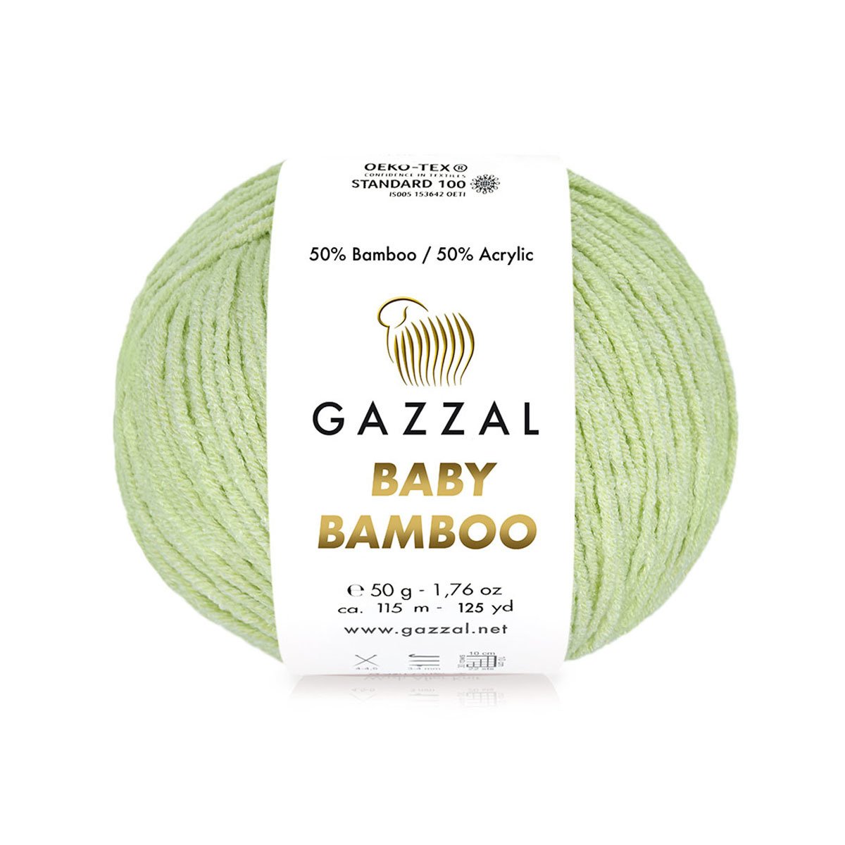 Gazzal Baby Bamboo 95209 yarn by YarnPark